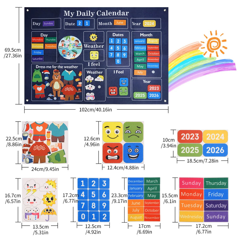 My First Daily Classroom Calendar