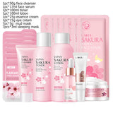 SakuraSkin Green Tea Cosmetic Set – Moisture & Glow