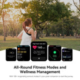Smart Watch for Men Women with Activity Tracker Heart Rate Blood Pressure SpO2 Sleep Monitor, 1.91" HD Screen for Android iOS