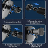 Car Phone Holder Bracket Accessories Interior Auto Air Outlet Cellphone Support Parts Phone Stand Base Fixing Clip