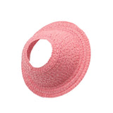 Labubu open top straw hat, party clothing accessories, rustic style Labubu baby clothes decoration accessories (hat only)