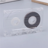 A06F-10X Blank Audio Cassettes – Clear & Recordable