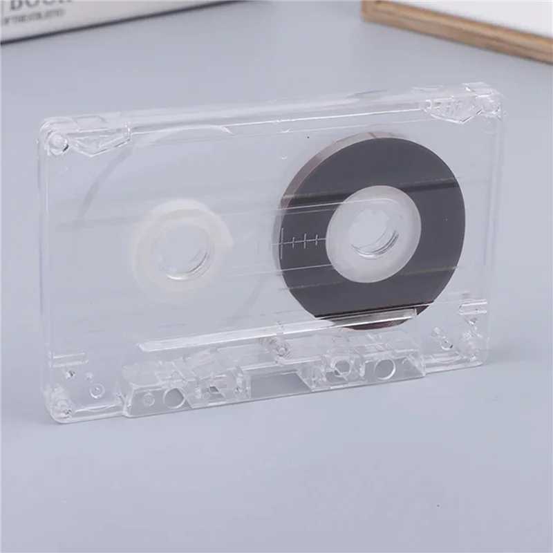 A06F-10X Blank Audio Cassettes – Clear & Recordable