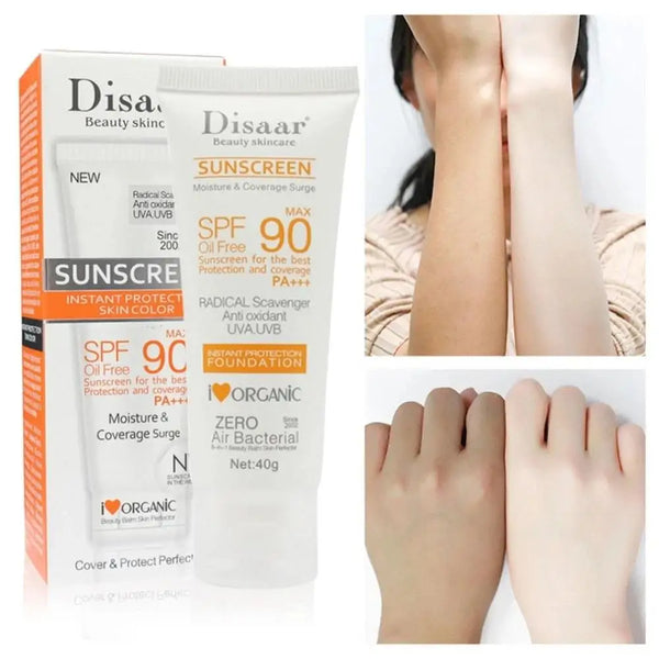 Face Body Whitening Sun Cream SPF 90 Sunblock Skin Protective Cream Anti-Aging Oil-control Moisturizing Skin Care