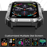 Smart Watch for Men Women with Activity Tracker Heart Rate Blood Pressure SpO2 Sleep Monitor, 1.91" HD Screen for Android iOS