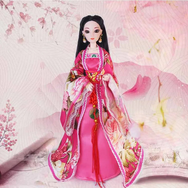 30cm Collectible BJD Doll – Chinese Style Outfit