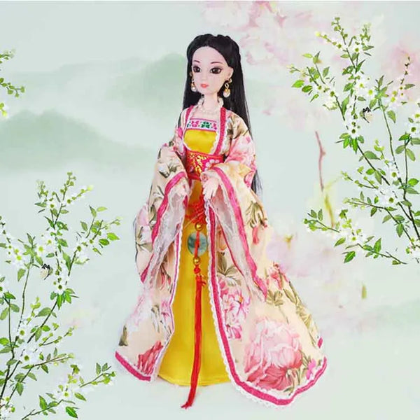 30cm Collectible BJD Doll – Chinese Style Outfit