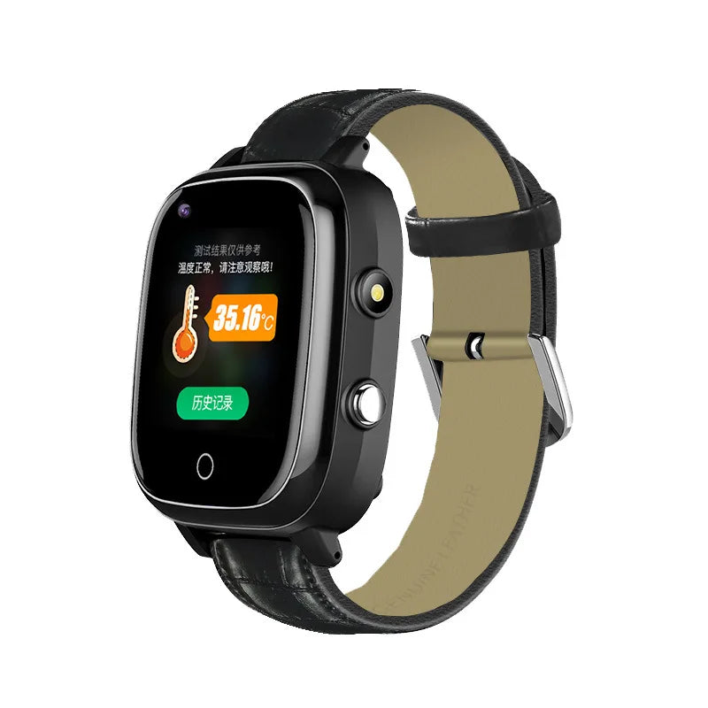 Smart Watch For Old People Elderly Smart Watch For Senior Fall Detection GPS Positioning 4G Sim Card SOS Phone Call Heart Rate T