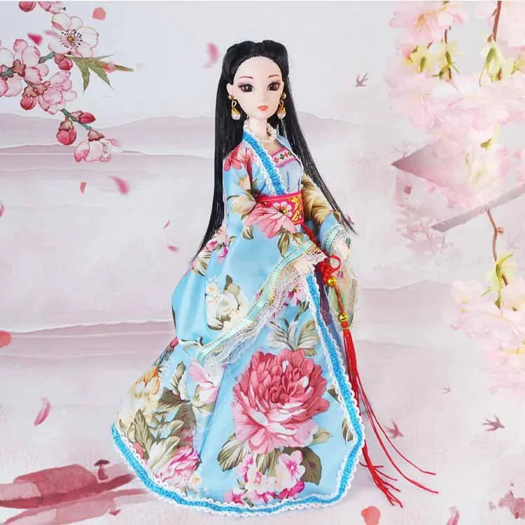 30cm Collectible BJD Doll – Chinese Style Outfit