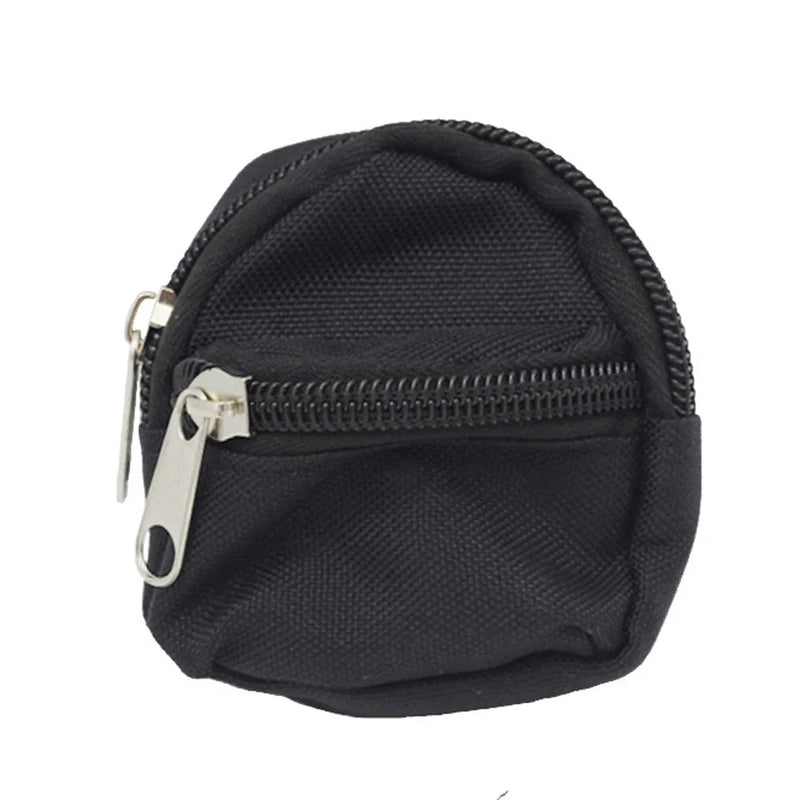 Labubu Doll Canvas Backpack Simulation Pet Bag for 15/17cm Dolls Cute Doll Accessories