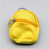 Labubu Doll Canvas Backpack Simulation Pet Bag for 15/17cm Dolls Cute Doll Accessories