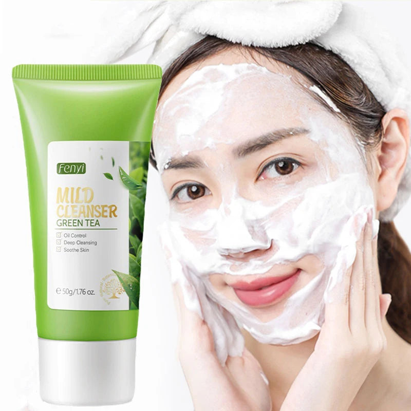 SakuraSkin Green Tea Cosmetic Set – Moisture & Glow