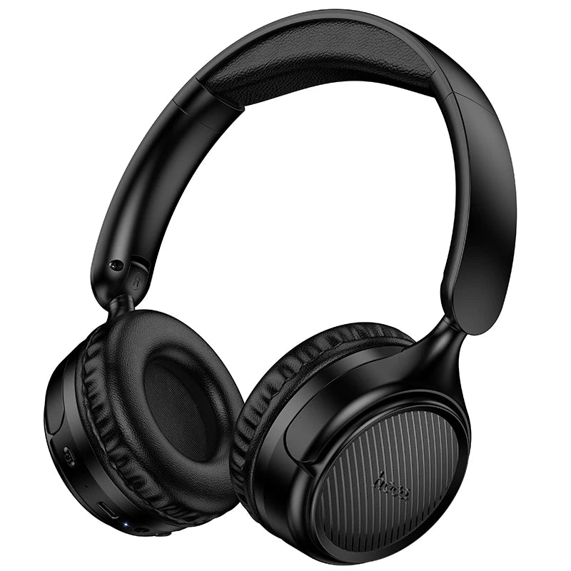 HOCO Wireless Bluetooth 5.4 Headphone Over Ear Music Sports Earbuds HiFi Audio Stereo Foldable Headphones 40MM Drivers with Mic