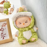 15cm/17cm Labubu Doll Clothes LABUBU Sitting Party 1st 2nd and 3rd Generation Outfit Cloud Fleece Totoro Set Gift for Labubu Fan