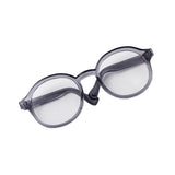 Labubu 6.5cm Transparent Plastic Glasses for 1/8 1/6 1/3 1/4 BJD for Labubu MSD Plush for EXO Doll Sunglasses