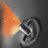 with Bluetooth OWS Earphone Sport Noiseless Audio Control Big Battery Voice Call Digital Display Wireless BT Ear Mounted Headset