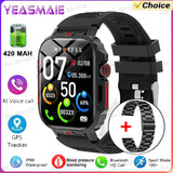 2025 Smartwatches For Women GPS Smart Watch Men 1.95 Inch HD Display GPS & Make/Receive Phone Calls 340mAh Battery Braceletes