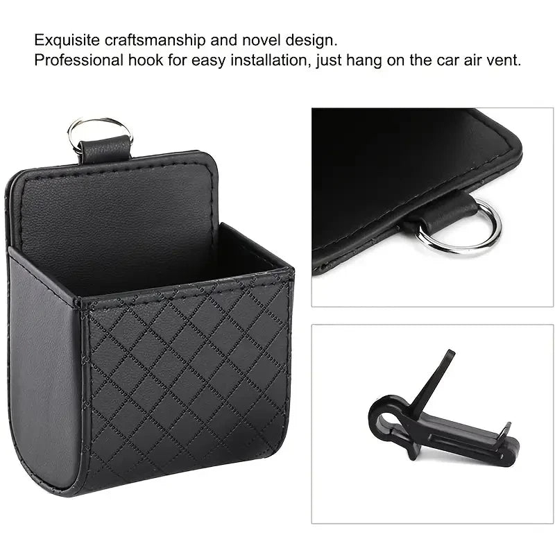 AutoPouch Car Phone & Glasses Holder