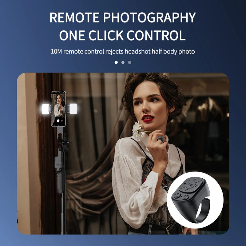 Blutooth Remote Control Button Ring Auto Clicker Finger Remote Mobile Phone Video Remote Control Selfie Stick Camera Controller
