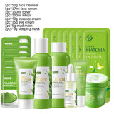 SakuraSkin Green Tea Cosmetic Set – Moisture & Glow