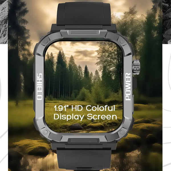 Smart Watch for Men Women with Activity Tracker Heart Rate Blood Pressure SpO2 Sleep Monitor, 1.91" HD Screen for Android iOS