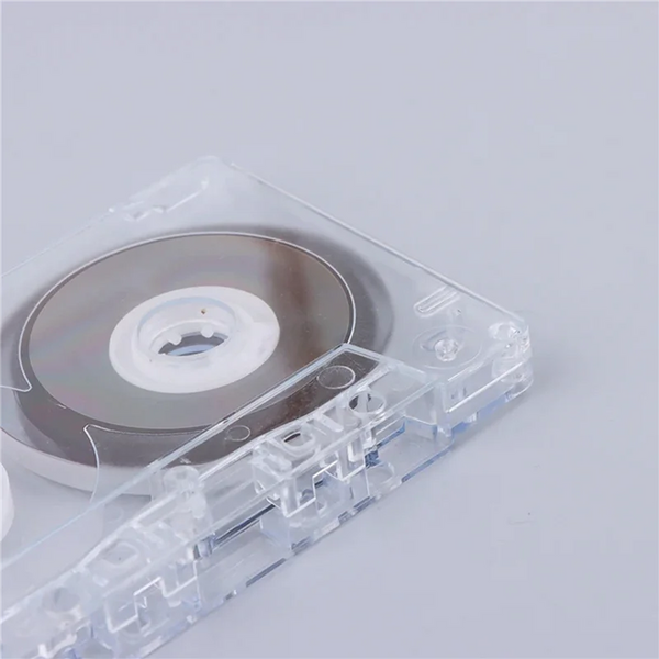 A06F-10X Blank Audio Cassettes – Clear & Recordable