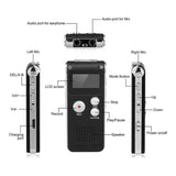 8GB Voice Recorder MP3 Player Mini Sound Audio Recorder Professional Mini USB Flash Drive Recording Dictaphone