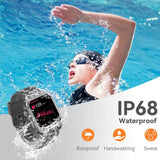 Smart Watch for Men Women with Activity Tracker Heart Rate Blood Pressure SpO2 Sleep Monitor, 1.91" HD Screen for Android iOS