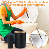 PureBath 6-Piece Set (Holder, Bin, Brush, Cup, Dish, Dispenser)