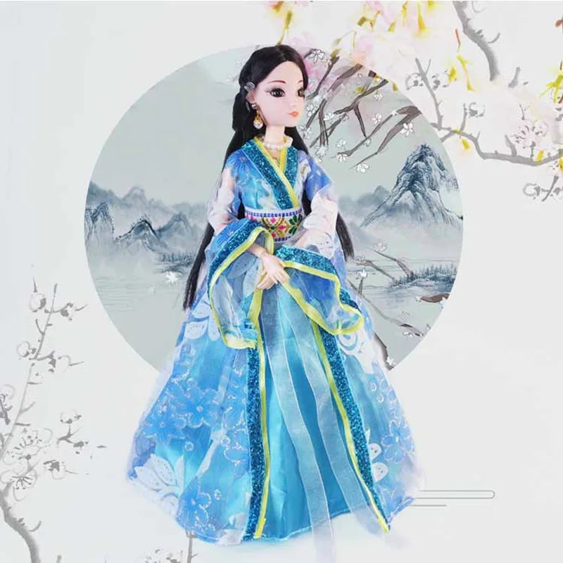 30cm Collectible BJD Doll – Chinese Style Outfit