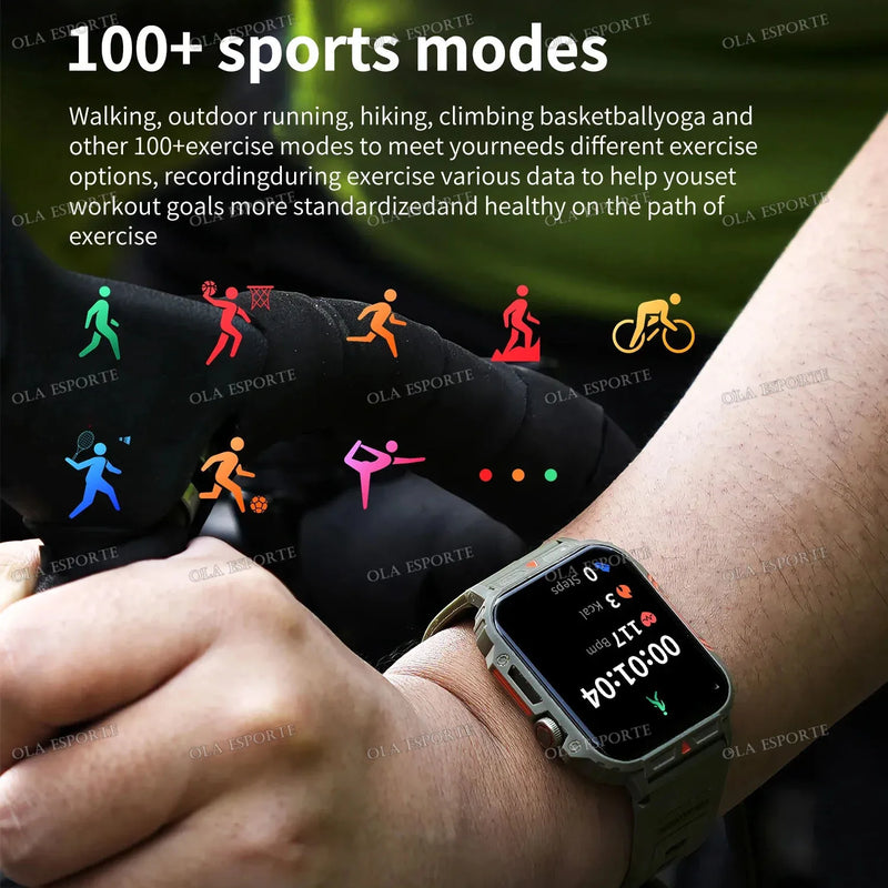 2025 Smartwatches For Women GPS Smart Watch Men 1.95 Inch HD Display GPS & Make/Receive Phone Calls 340mAh Battery Braceletes