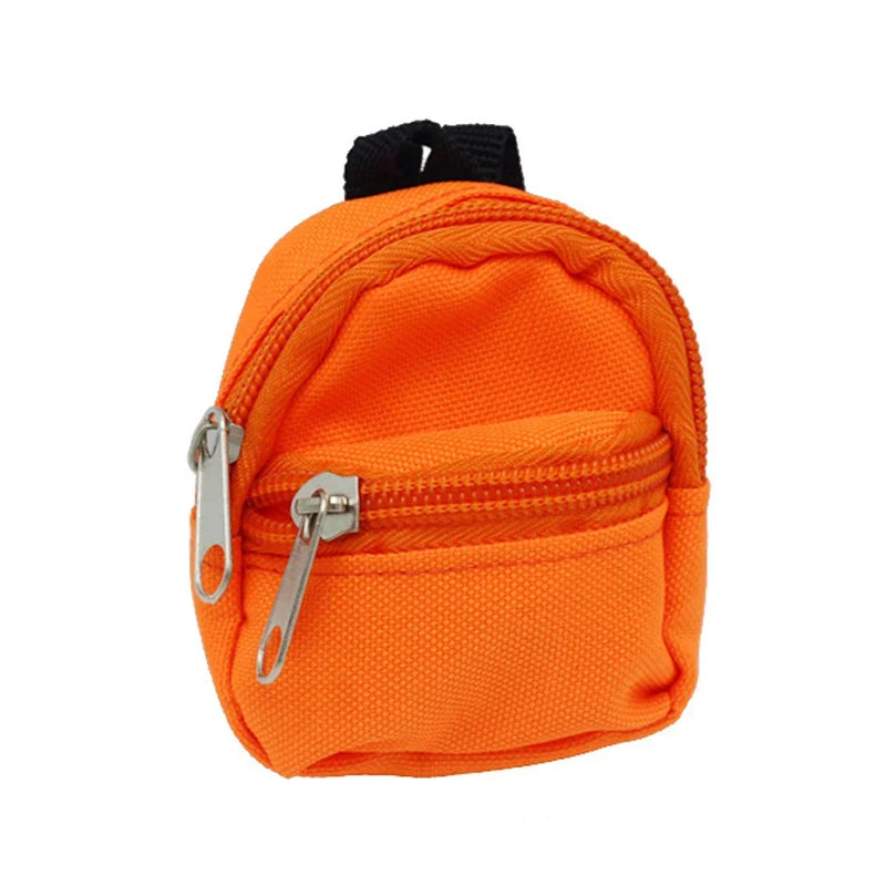 Labubu Doll Canvas Backpack Simulation Pet Bag for 15/17cm Dolls Cute Doll Accessories