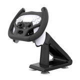 For PS5 Gaming Steering Wheel Multi Axis Steering Wheel Races Game Handle Holder with Bracket for Playstation 5 Game Accessories