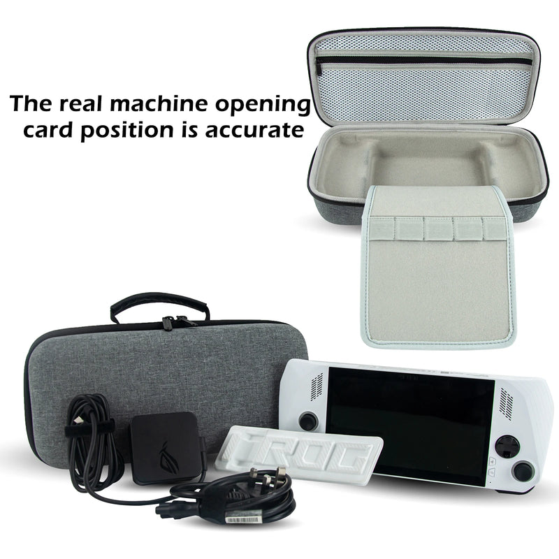 Hard Carrying Case for Asus ROG Ally X Game Console Handle Travel Portable Storage Bag Box for Asus ROG Ally X Game Accessories