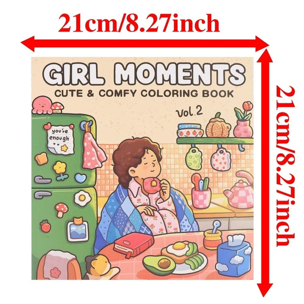 Girl Alone FunTime Coloring Books (2-Pack)