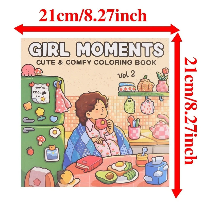 Girl Alone FunTime Coloring Books (2-Pack)