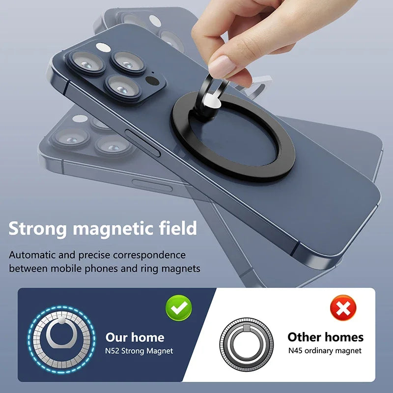 SnapGrip Magnetic Finger Ring for iPhone