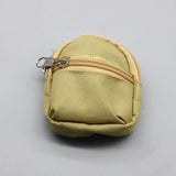 Labubu Doll Canvas Backpack Simulation Pet Bag for 15/17cm Dolls Cute Doll Accessories