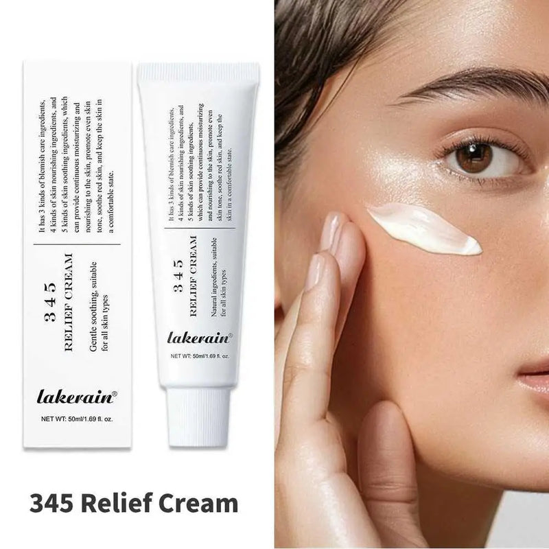 345 Soothing Cream Facial Repair To Improve Skin Defects Provide Soothing Care Face Lifting Beauty Moisturizer Soothing Cream