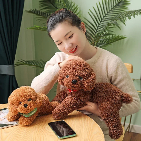 Teddy Dog Plush Toy Estrus Dogs Cute Doll Simulation Dog Soothe Interactive Sexual Toys Companion Soft Pet Products Supplies