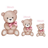 Teddy Baby Bear Cutouts We Can Bearly Wait Party Decorations Baby Shower First Birthday Bear Decoration Party Props Decor