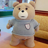Ted Movie Teddy Bear Ted In Apron Soft Stuffed Doll Animals Plush Toy Birthday Gift for a Child