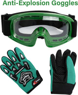 TCMT Youth Kids Helmet Motocross ATV Dirtbike BMX MX Offroad Full Face Motorcycle Helmet Gloves Goggles Dot Approved