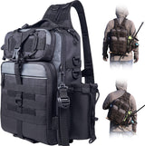 BLISSWILL Outdoor Tackle Bag - Large Water-Resistant Fishing Backpack