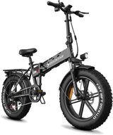 Ebikes 750W for Adults - Ebike Folding Electric Bikes for Adults 32Mph Maximum Endurance 50 Mile City Mountain Snow Fat Tire Bikes Docrooup DS2 Adult Electric Bicycles(B) Black