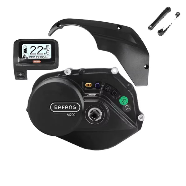 Mid Drive Motor Kit Ebike Conversion Kit Bafang M200 G210.250.C 36/43V 250W Mid Motor System Electric Bicycle Bike Motor Kit