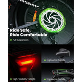 U8 Electric Bike for Adults,1000W Peak Motor Ebike,Max 20/28MPH 75-105Miles Range Electric Bicycle,48V 13AH/18AH Batte