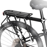 HONGYEA Bike Cargo Rack 220 Lbs Load Bike Rack Full Quick Release Universal Adjustable, Aluminum Alloy Waterproof Bike Luggage Rear Rack, Bicycle Rear Rack for MTB, Ebikes, Road Bike