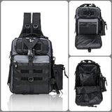 BLISSWILL Outdoor Tackle Bag - Large Water-Resistant Fishing Backpack