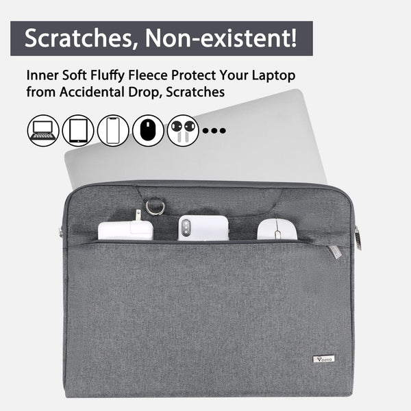 Laptop Bag Water Resistant Laptop Case Sleeve Shoulder Bag with Carry Handle